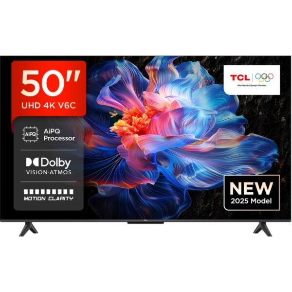 TCL V6C-UK 50" 4K Ultra HD DLED HDR Google Smart TV