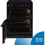 Altimo CEDC602B Cocina eléctrica de doble horno con placa cerámica – 600 mm - Imagen 3