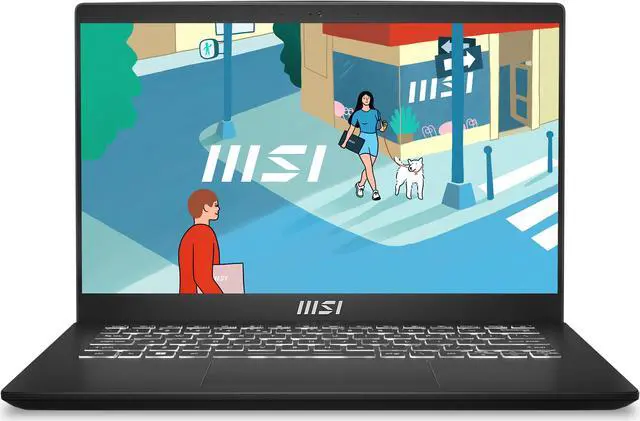 34-156-444-03 MSI Laptop 14'' (AMD Ryzen 7, 8 GB RAM, 2 TB SSD, NVIDIA RTX 3060) - Imagen 1