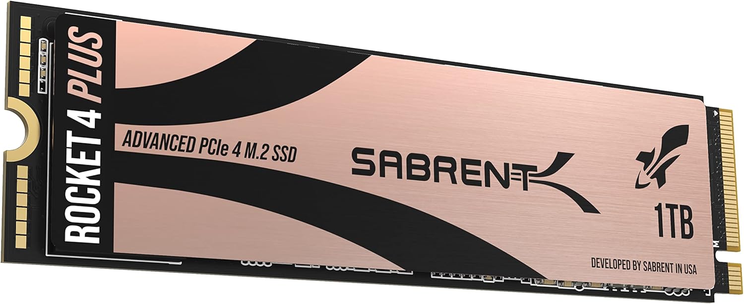 71Saa1z5N5L._AC_SL1500_.jpg Sabrent Rocket 4 Plus 1TB NVMe M.2 PCIe 4.0 - Imagen 1