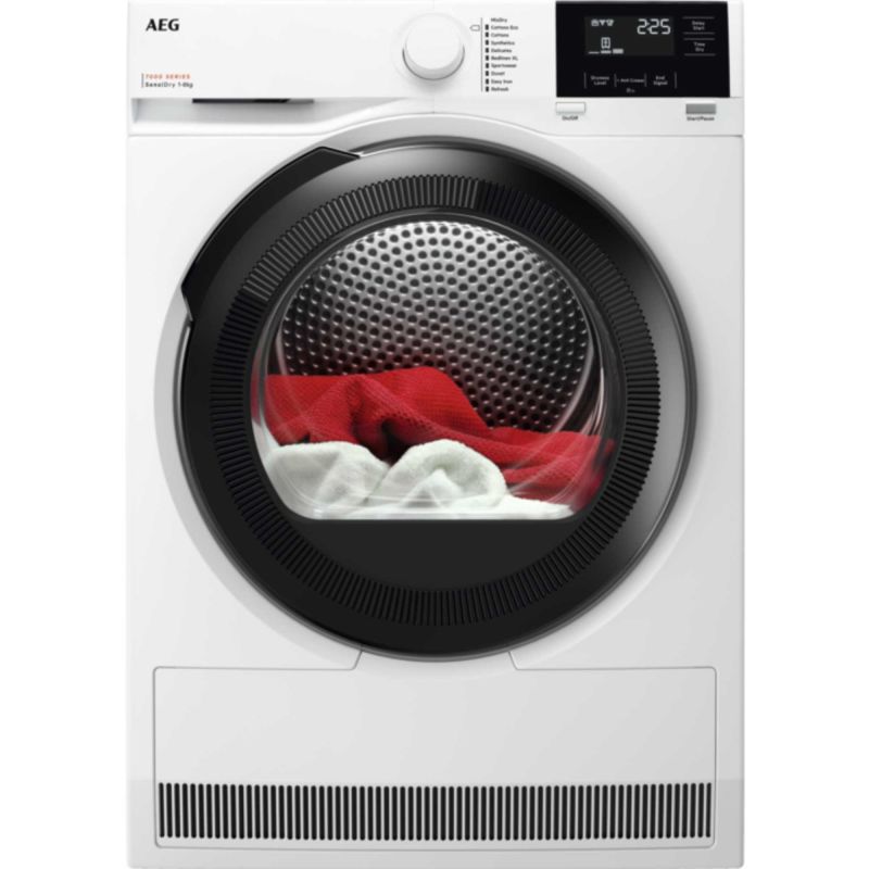 AEG-TR718L4B-A_800x800 AEG TR718L4B Secadora bomba de calor 8 kg 7000 SensiDry – Blanca - Imagen 1
