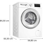 Bosch WAN28258GB Serie 4 Lavadora 8 kg 1400 rpm — Blanco - Imagen 7