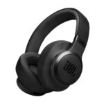 JBL Live 770NC Auriculares Bluetooth con cancelación de ruido adaptativa – Negro/Blanco