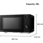 Panasonic NN‑SD35QBBPQ Microondas Inverter compacto 29 L – Negro - Imagen 3