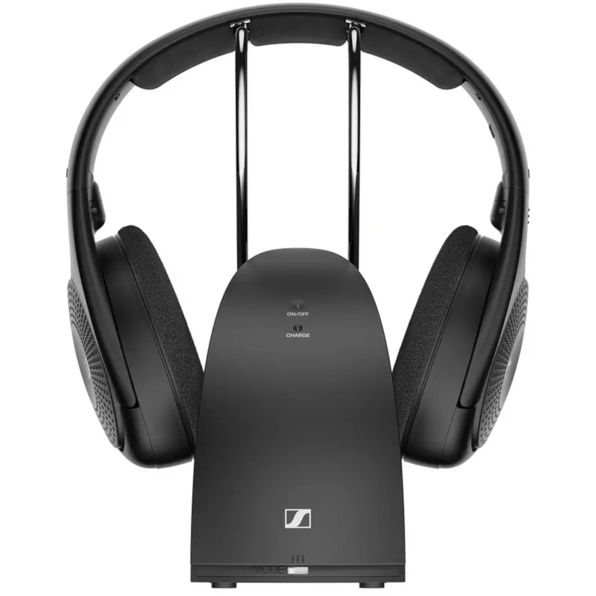 SEN-RS120W Sennheiser RS120W Auriculares inalámbricos on-ear para TV – Negro - Imagen 1