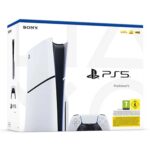 Sony PlayStation 5 Slim 4K con unidad de disco y SSD 1TB