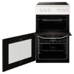 Hotpoint HD5V92KCWUK Cocina eléctrica doble 50 cm – Blanca - Imagen 4